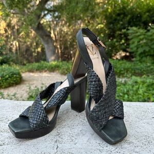Vince Camuto "Paloma" braided leather sandals - size 7 ½ B